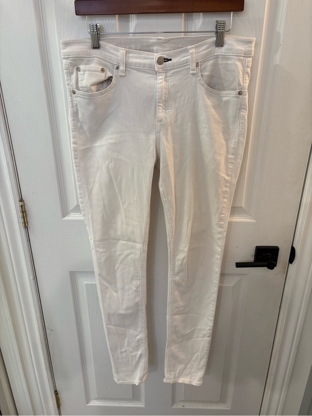 rag & bone White Skinny Jeans